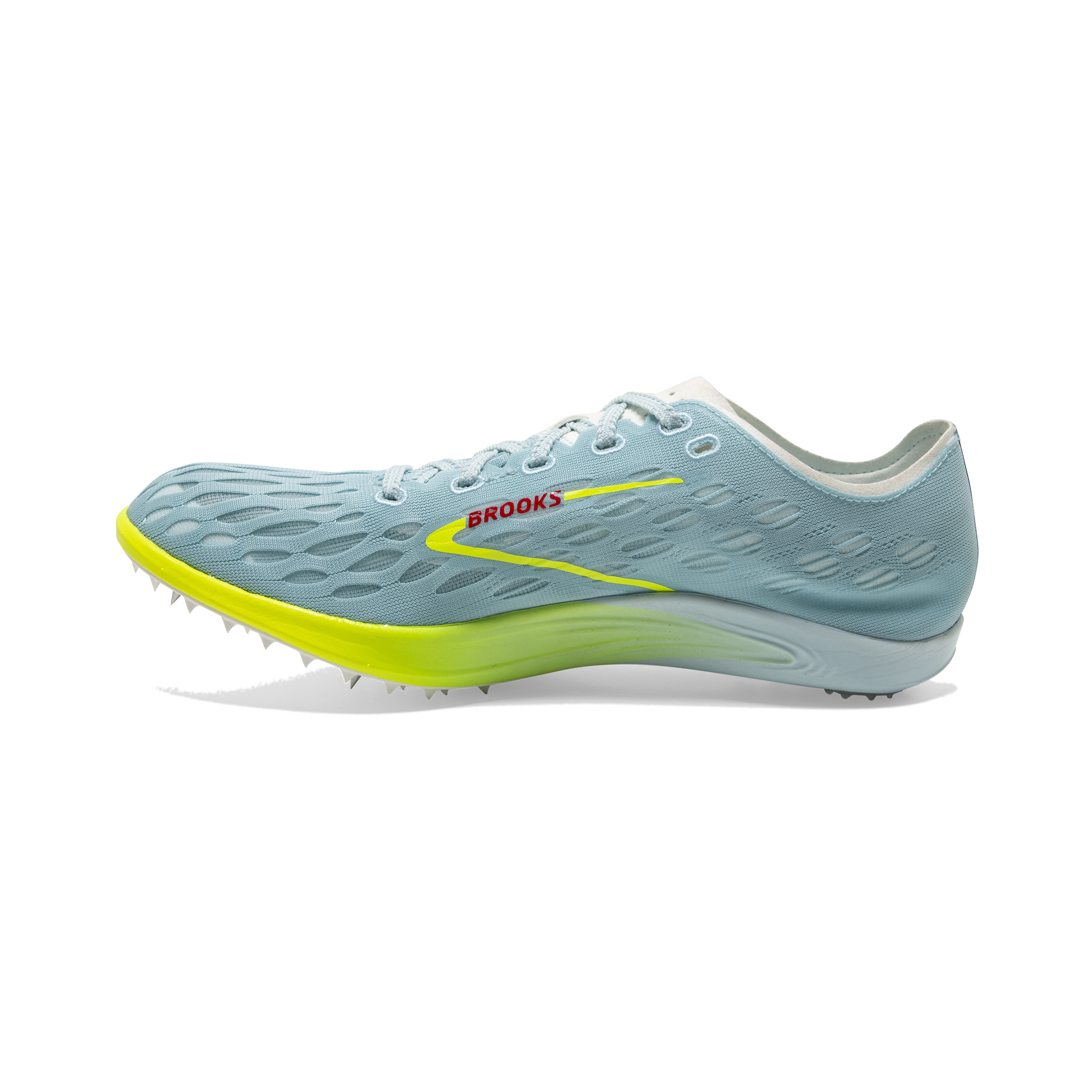 Brooks Unisex Wire 8 Spike GLOW/NIGHTLIFE/RED