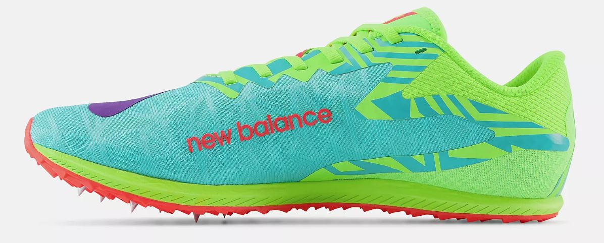 New Balance Unisex XC Seven v4 Pixel Green Cyber Jade Running Spikes New Balance XC 5K v6  main image 3