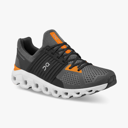 On Men's Cloudswift Rock/Turmeric