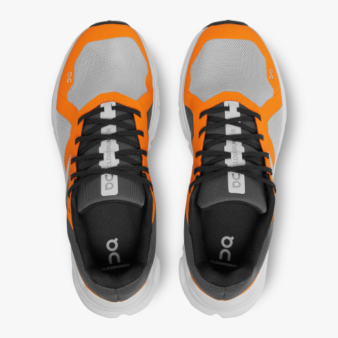 NEW ON men\'s cloudrunner running shoes in frost|tumeric ON Men main image 2