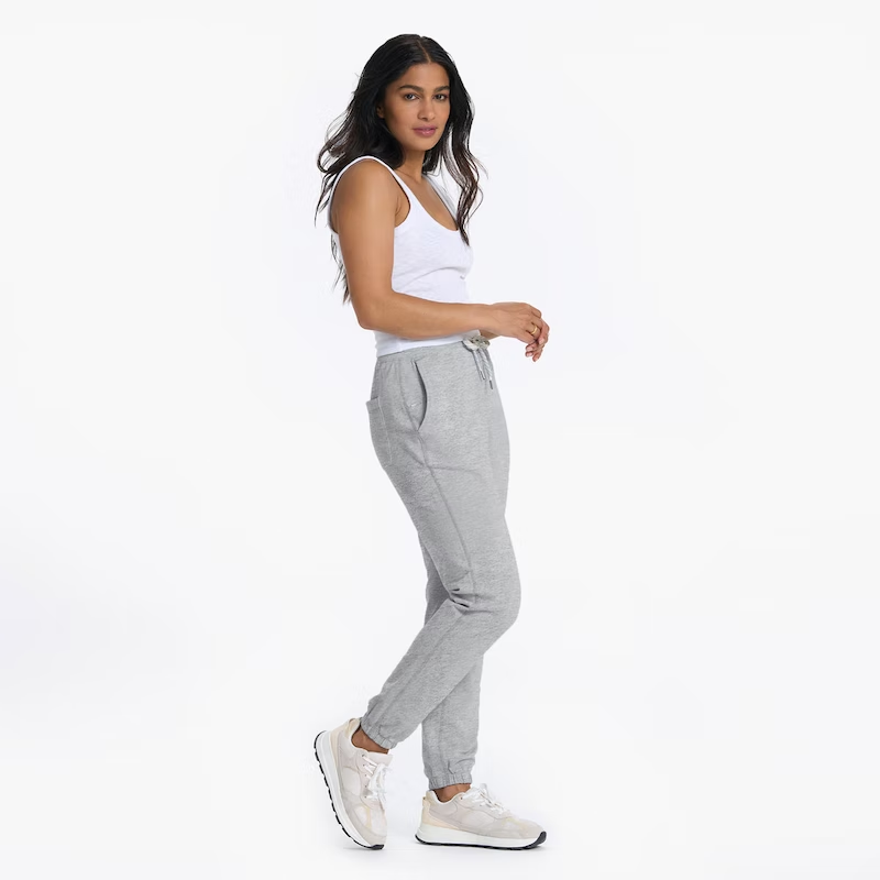 VUORI Women's Laguna Lounge Pant 2.0 Light Heather Grey