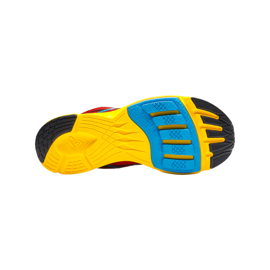 Chaussures De Course Newton Distance 9 - Pointure 13 US, Jaune/orange, Occasion Très Bon état
