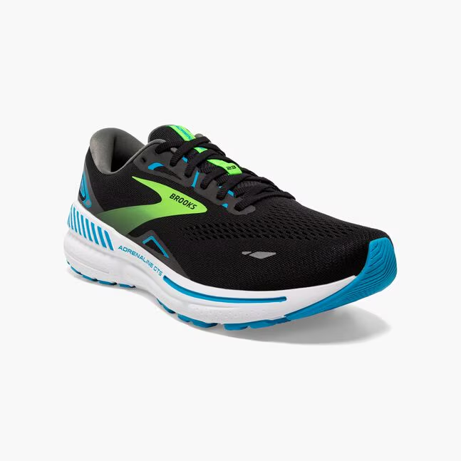Brooks Adrenaline GTS 23 Mens Running Shoes Black Lime Blue 1103911D006 Size 13 Brooks Adrenaline GTS 23 Blue Lime for sale | eBay main image 4