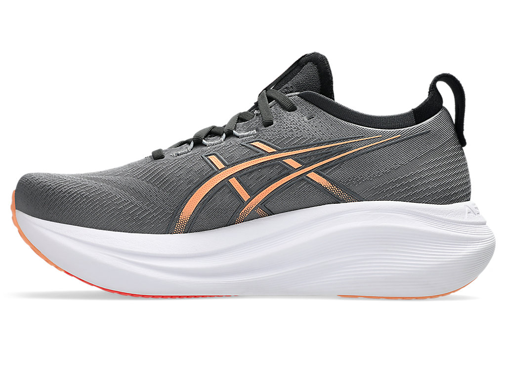 Asics Men's Gel-Nimbus 27 Wide (2E) CARBON/MOJAVE