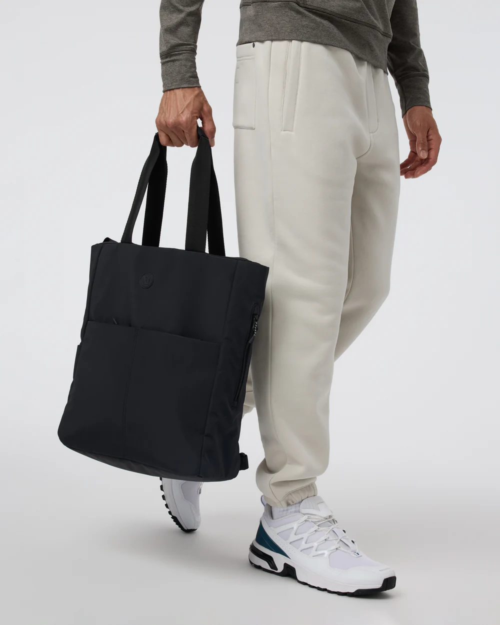 VUORI V1 Convertible Tote Bag 2.0 BLACK