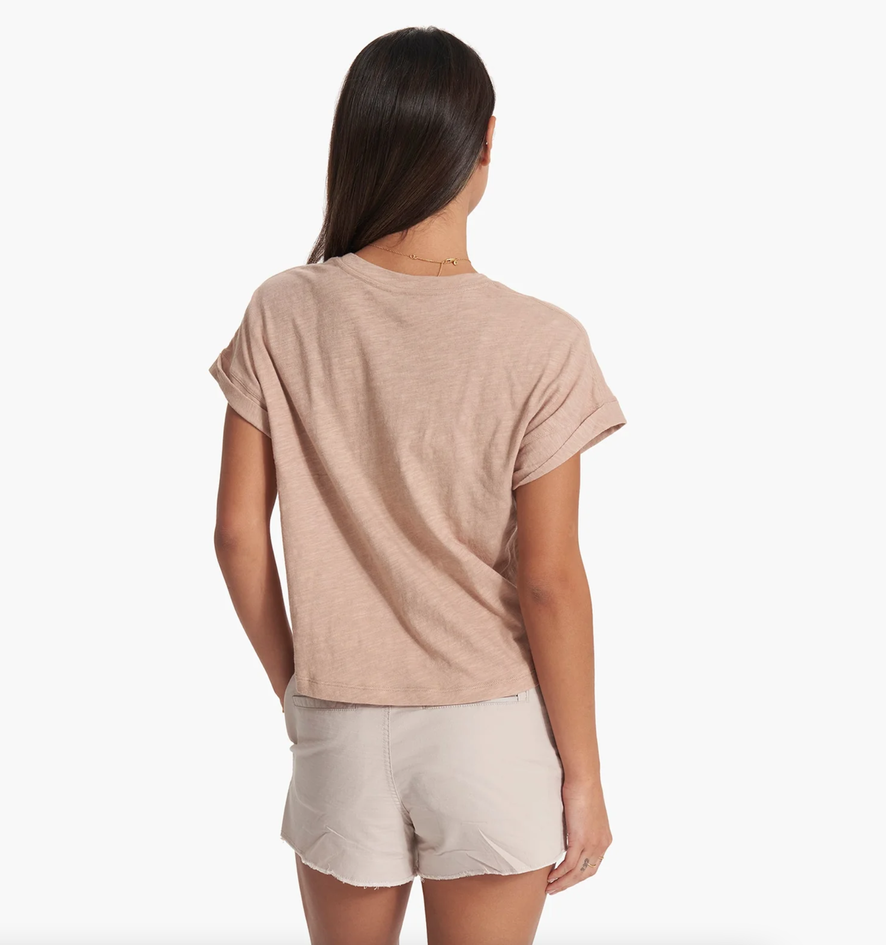VUORI Women's Sunset Easy Tee COCONUT