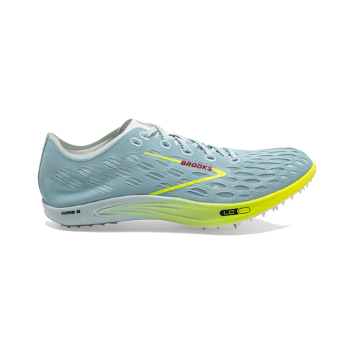 Brooks Unisex Wire 8 Spike GLOW/NIGHTLIFE/RED