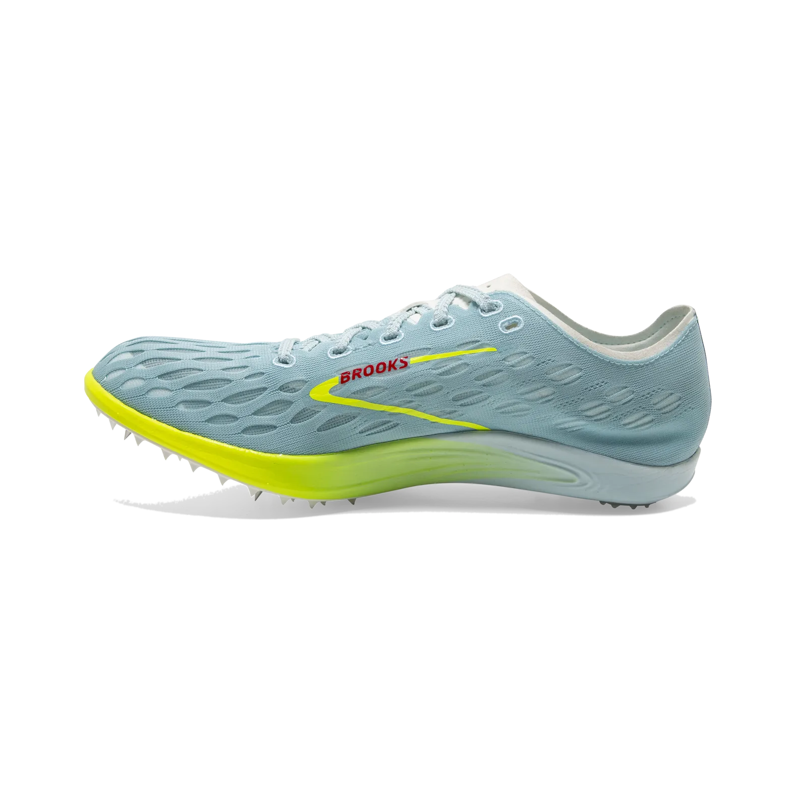 Brooks Unisex Wire 8 Spike GLOW/NIGHTLIFE/RED