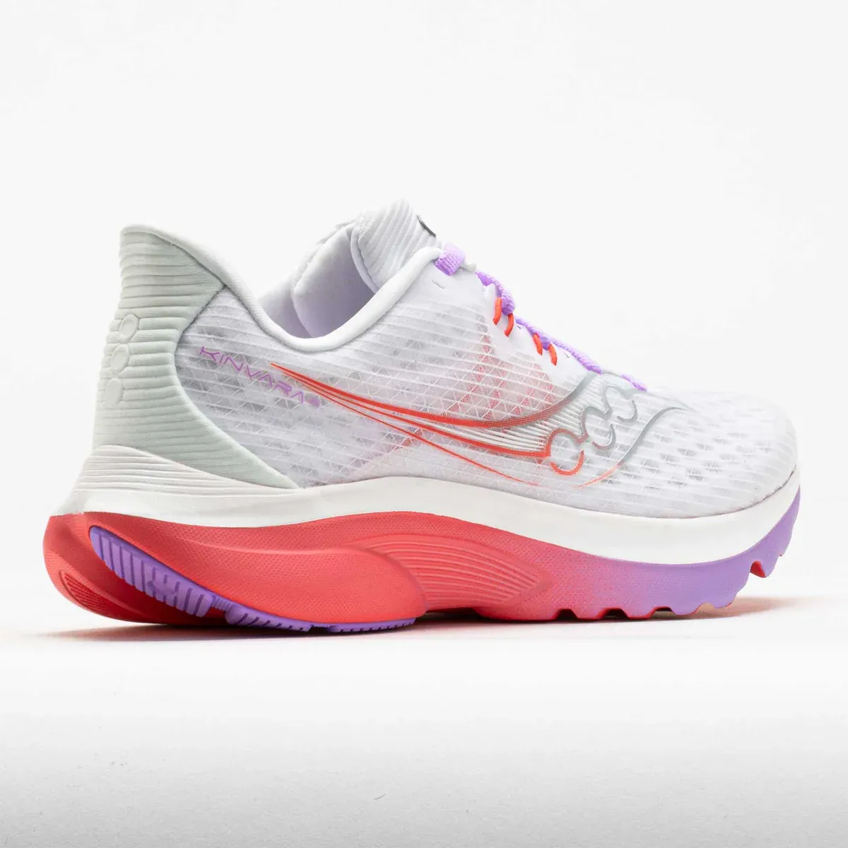 Saucony Women's Kinvara 16 WHITE/CROCUS