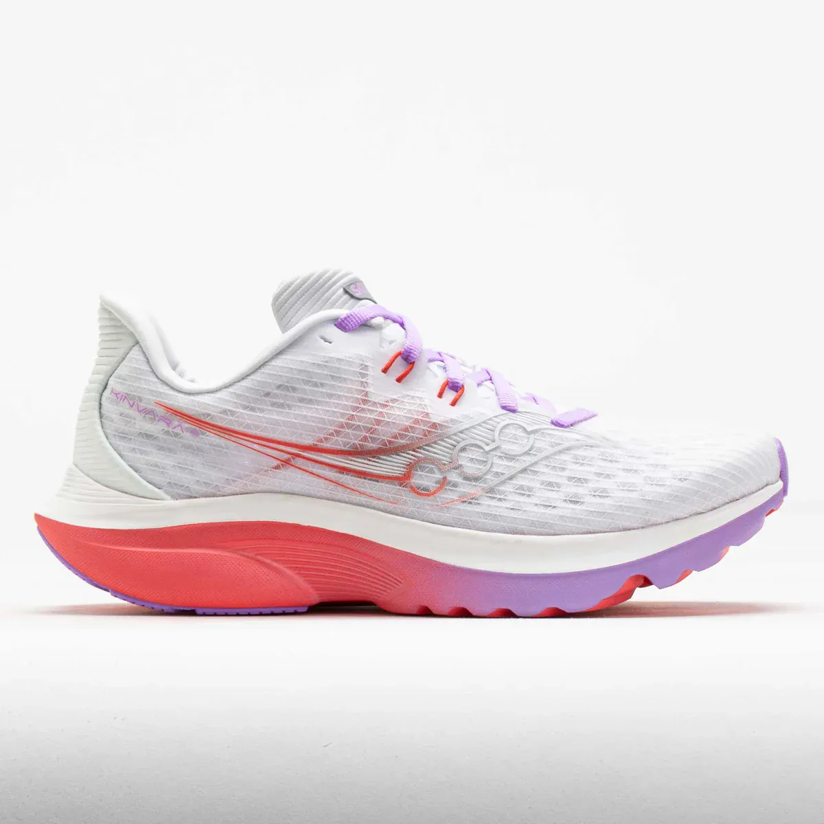 Saucony Women's Kinvara 16 WHITE/CROCUS