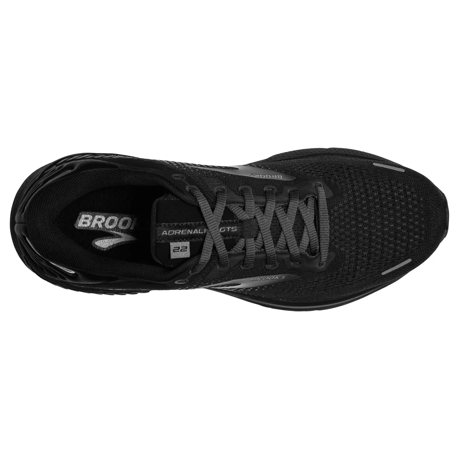 Brooks Adrenaline GTS 22 Mens Running Shoes Sneakers Size 8 D Black Low Top Lace Brooks Adrenaline GTS 22 Women main image 4