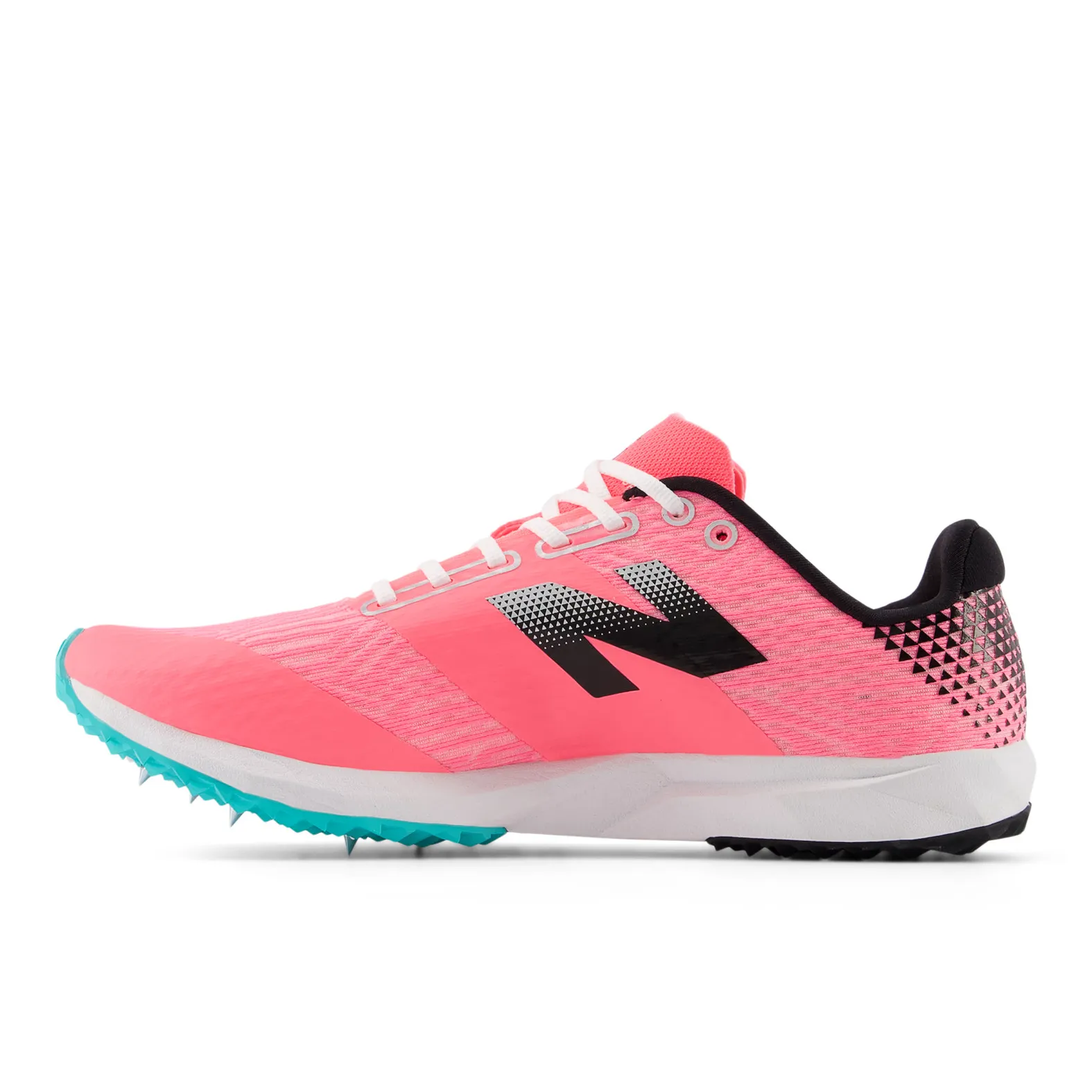 New Balance Women's FuelCell XC7 v5 ULTRA PINK/BLACK/SILVER METALLIC