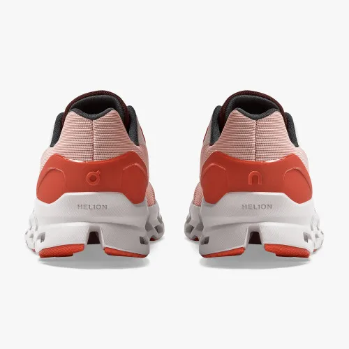 On Women's Cloudstratus 2 Rose/Red