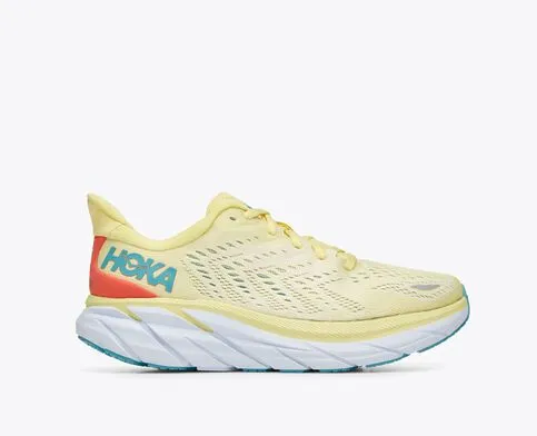 Hoka Women's Clifton 8 Yellow Pear/Sweet Corn