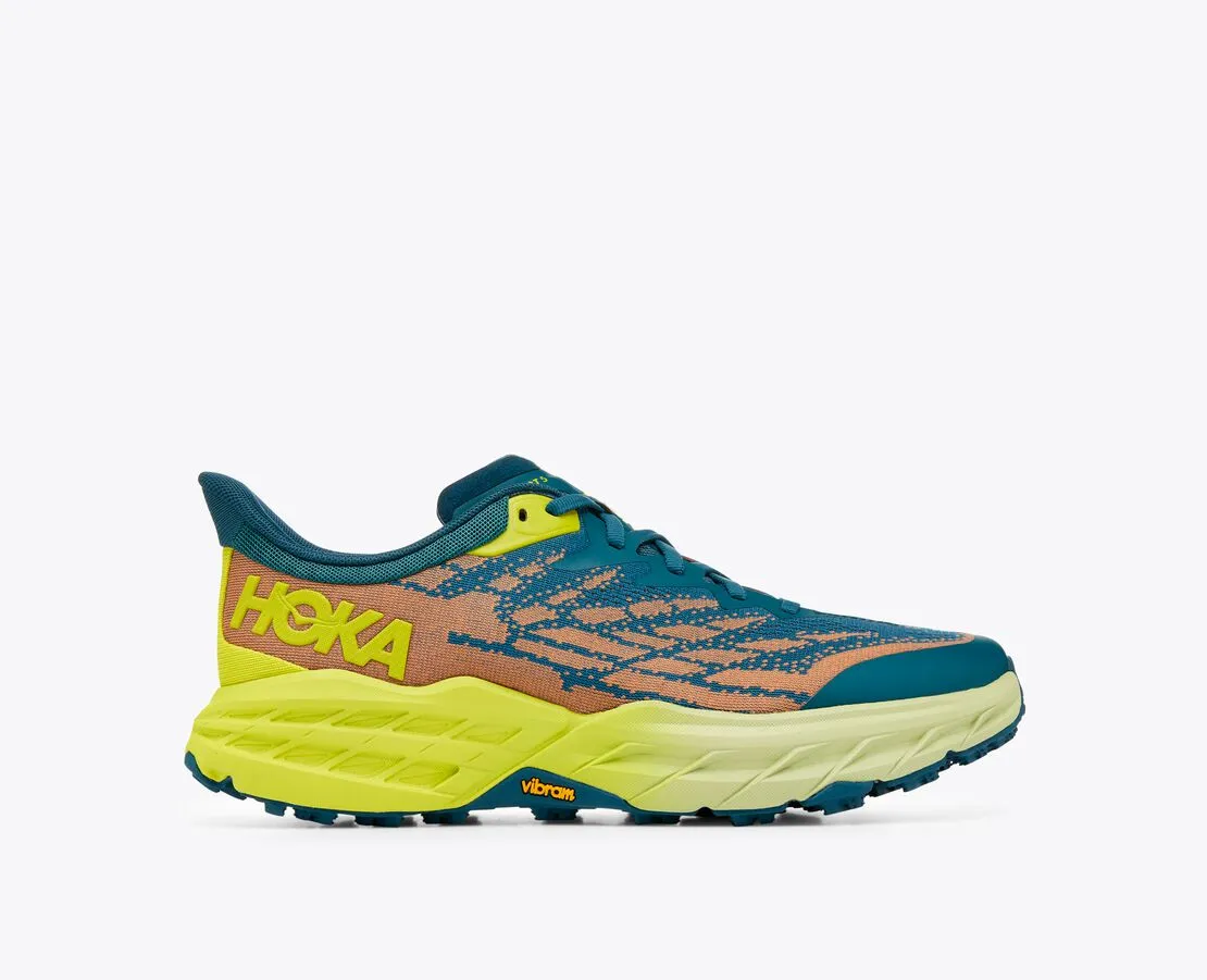 HOKA Speedgoat 5 Blue Coral Evening Primrose Men\'s 8.5 (no original insoles) Hoka Men main image 3