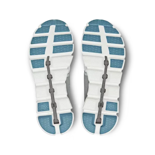 On Women's Cloud 5 Push Undyed-White/Glacier