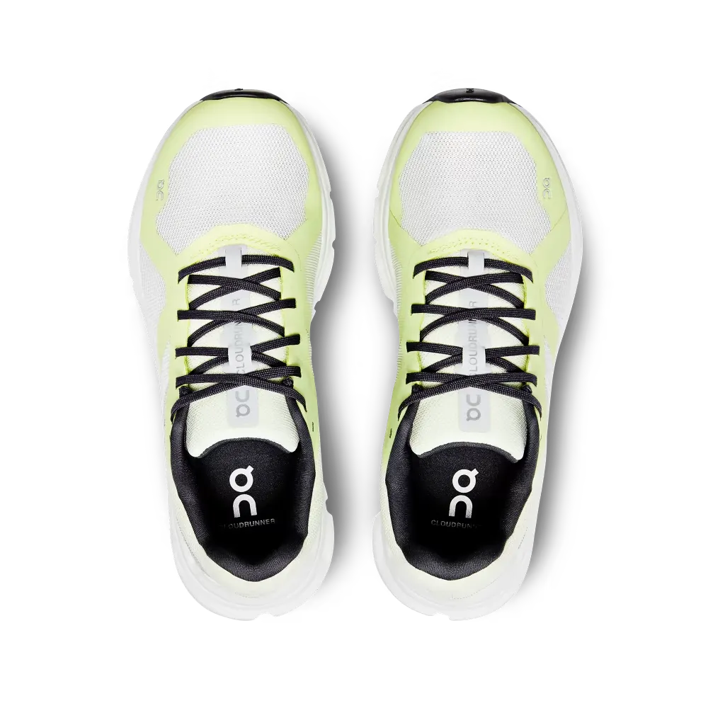 On Women's Cloudrunner White/Seedling