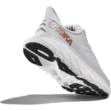 Hoka Women's Arahi 6 Wide (D) NIMBUS CLOUD/ROSE GOLD