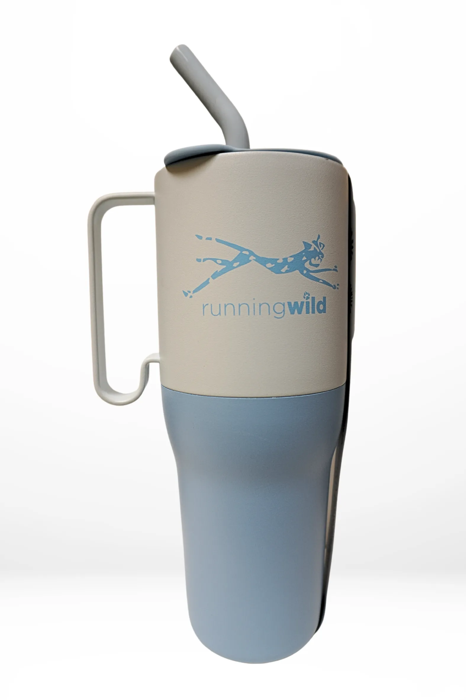 Running Wild RW Rise 36oz w/Straw ICE BLUE