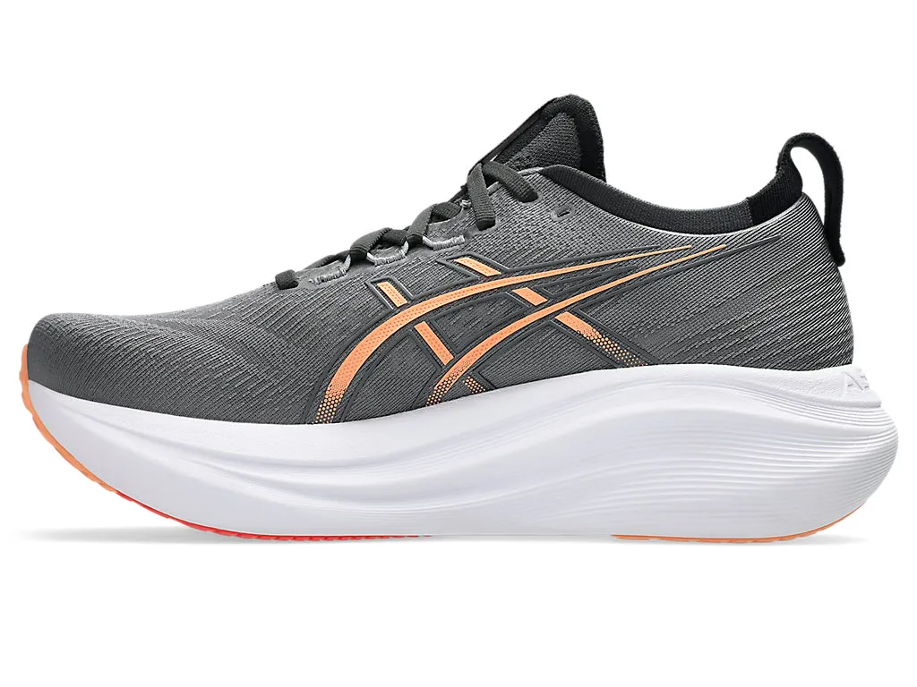 Asics Men's Gel-Nimbus 27 Wide (2E) CARBON/MOJAVE