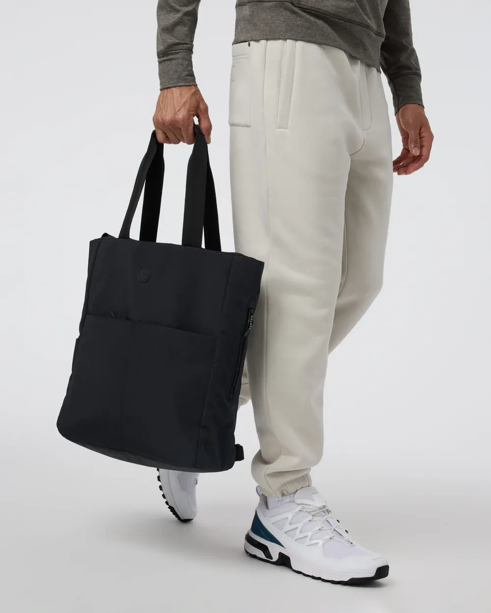 VUORI V1 Convertible Tote Bag 2.0 BLACK