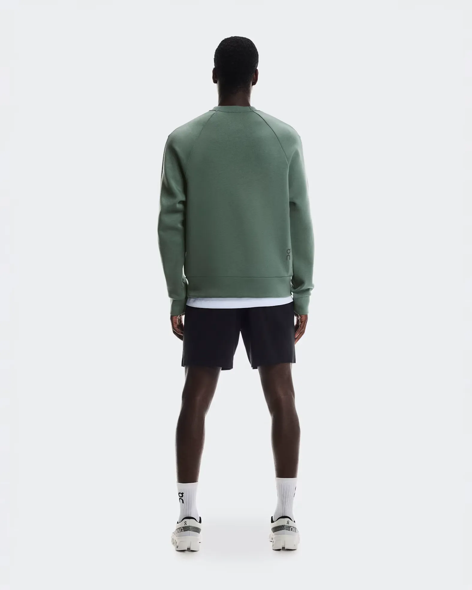 On Men's Focus Tech Crew OLIVE