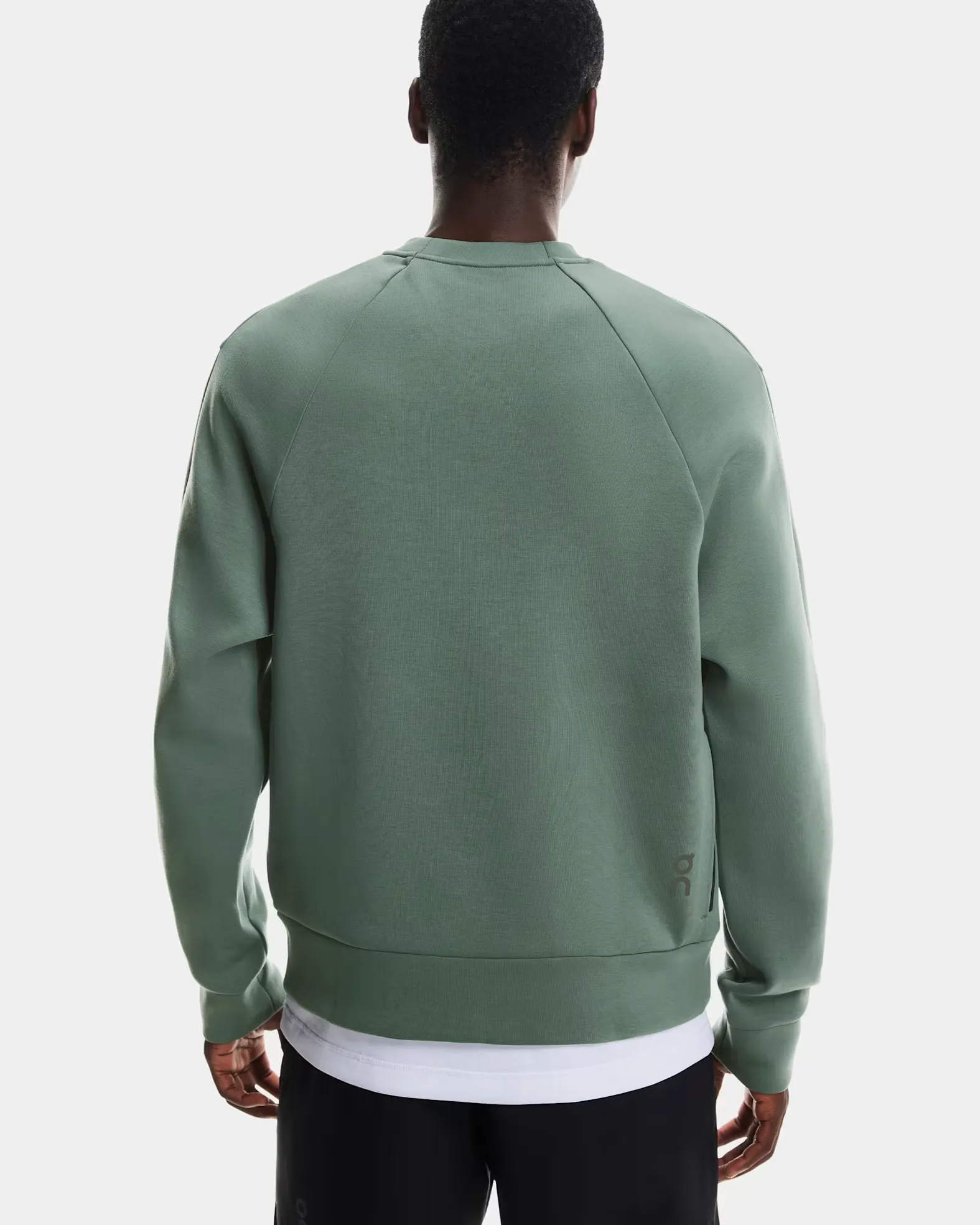 On Men's Focus Tech Crew OLIVE