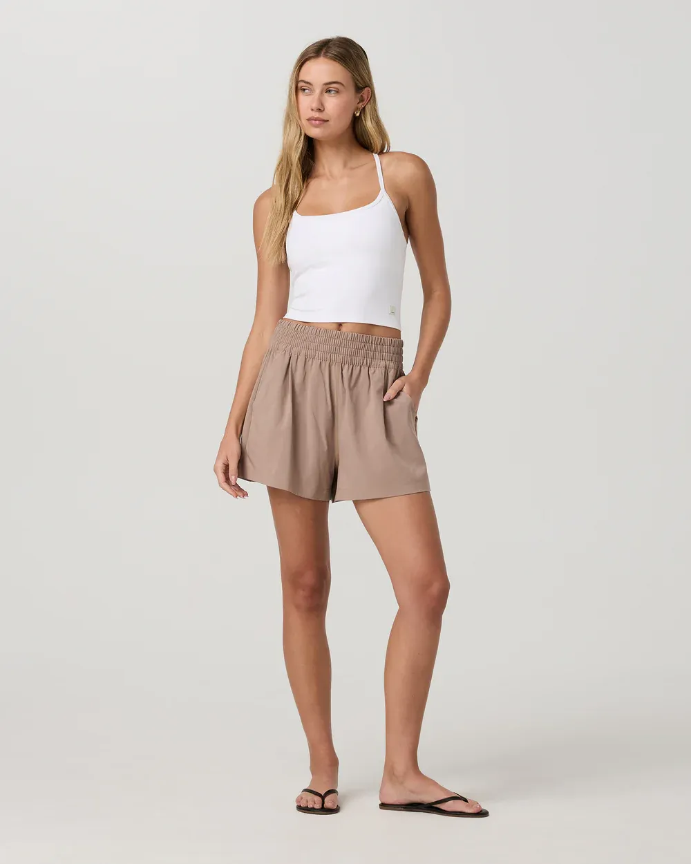 VUORI Women's Villa Everyday Short SORREL BROWN