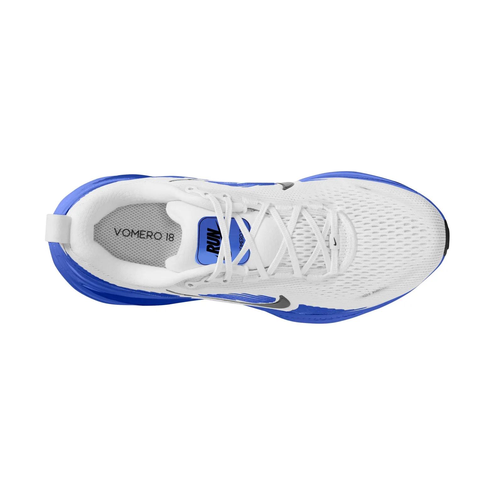 Nike Zoom Vomero+ 3 Shoes Mens Size 10 White Blue Silver Mesh Running 343955-142 Men main image 2