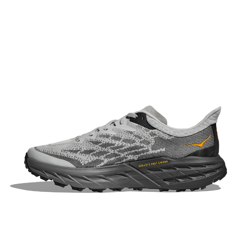 Hoka Speedgoat 5 Wide Mens 13 2E Harbor Mist Black Trail Running Shoes 1123159 Hoka Men main image 4