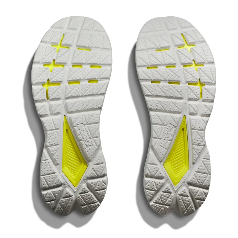 Hoka Women's Mach 5 White/Blue Glass