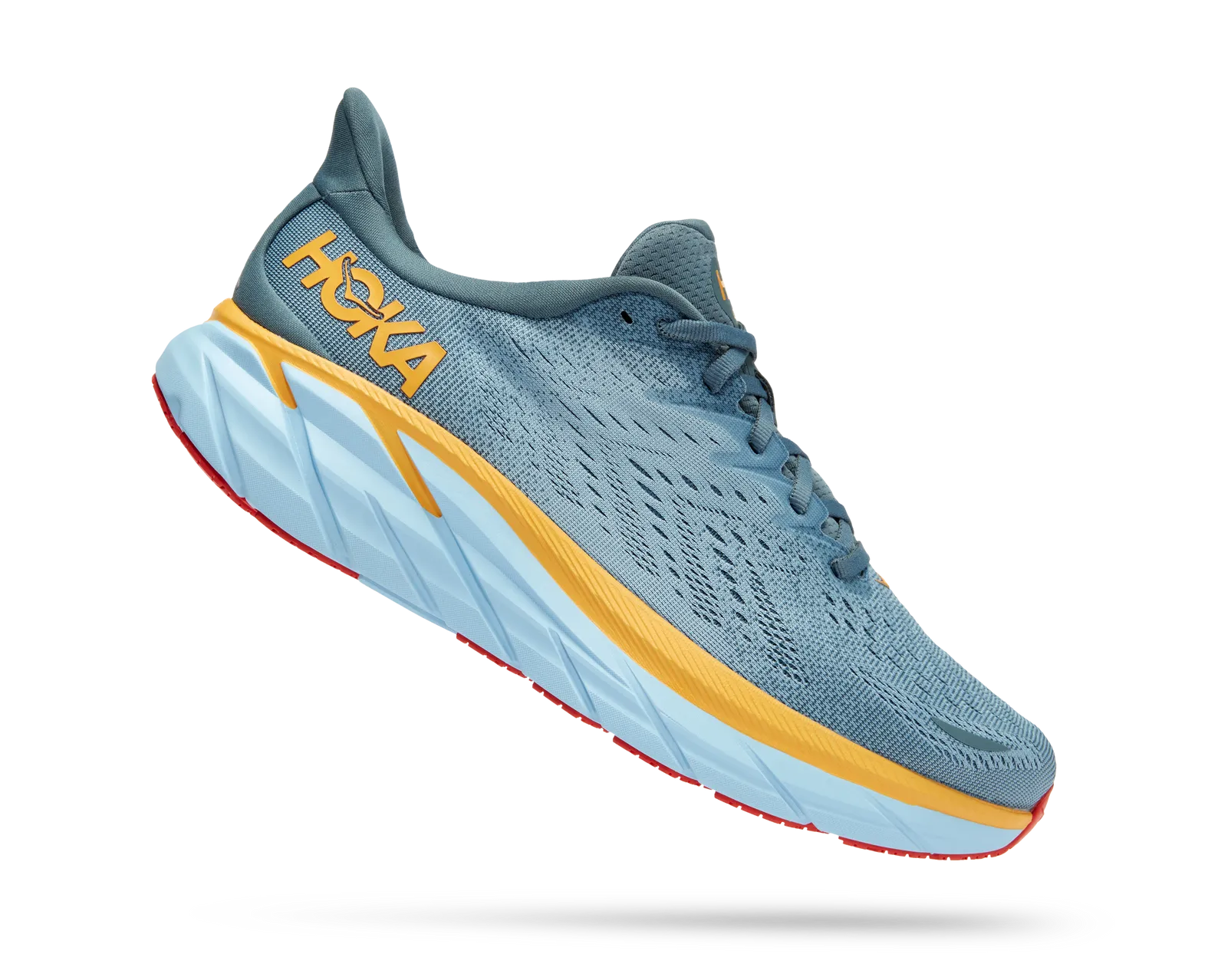 Hoka One Elevon Blue Yellow Running Shoes‎ Men\'s Sz 8.5 hoka-one-one-elevon-mens-toe-  main image 2