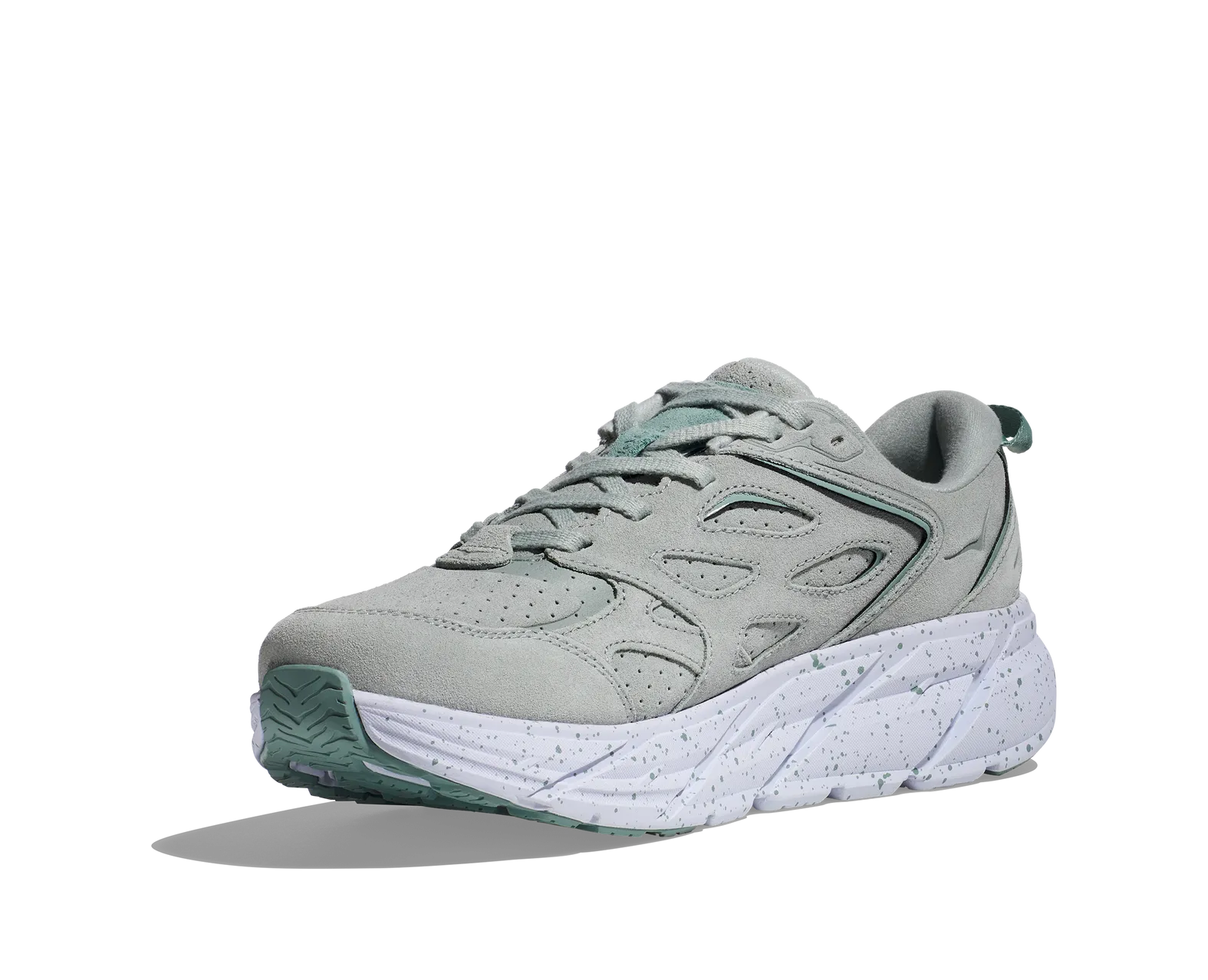 Hoka (All Gender) Clifton L Suede MERCURY / AGAVE