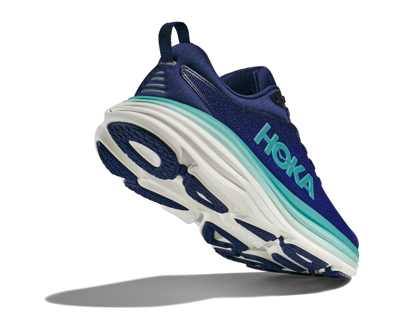 Hoka Women's Bondi 8 BELLWETHER BLUE / EVENING SKY
