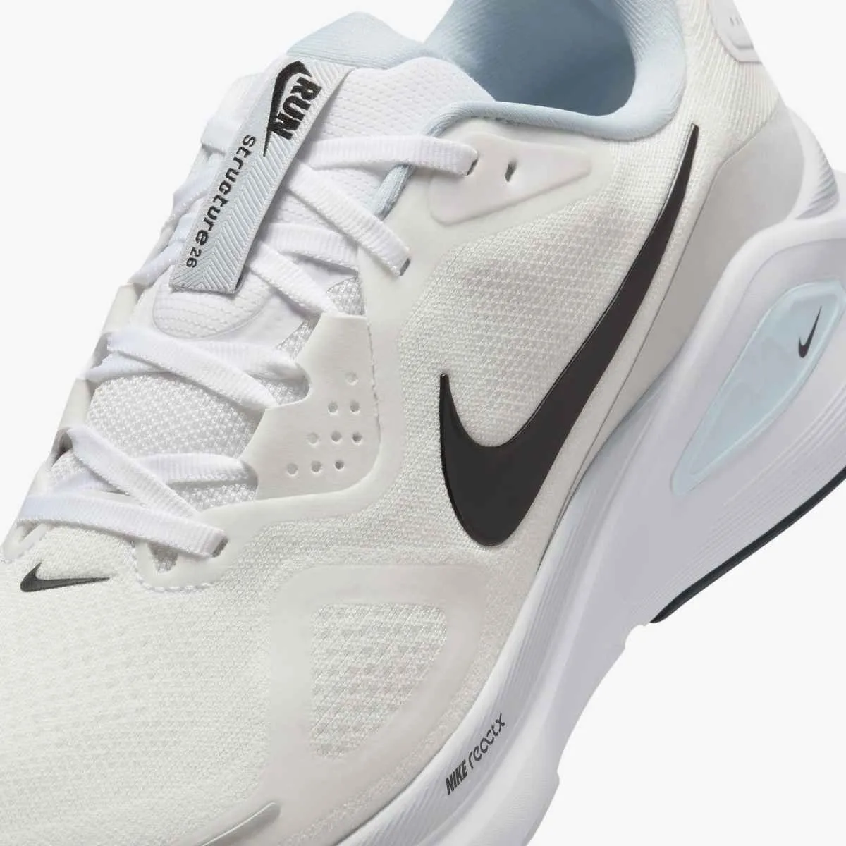 Nike Men's Structure 26 WHITE/BLACK-PURE PLATINUM Nike Men's Structure 26 WHITE/BLACK-PURE PLATINUM