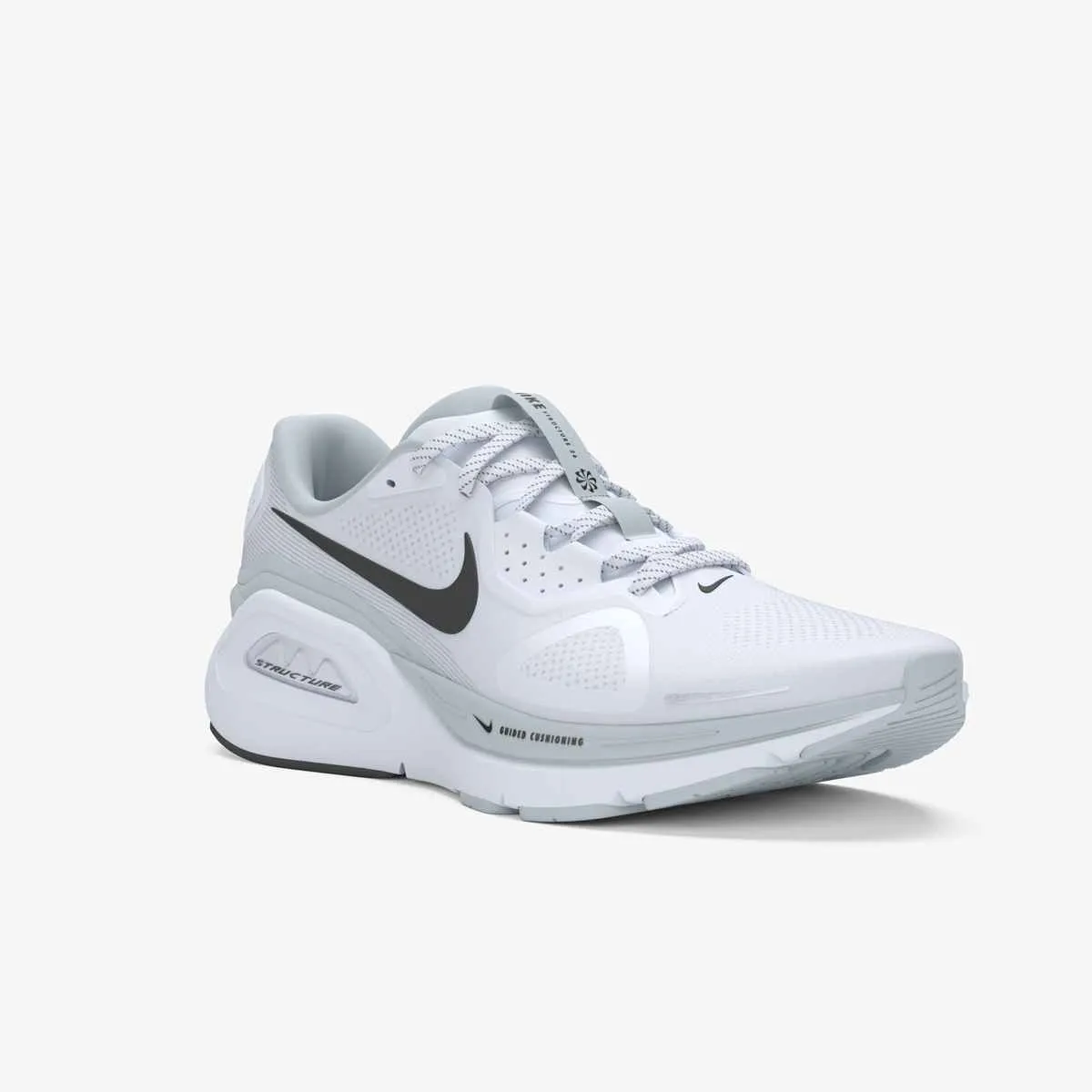 Nike Structure 26 RUN Unisex Men\'s 8 WMNS 9.5 White And Black BOX NO LID Nike - Women main image 2