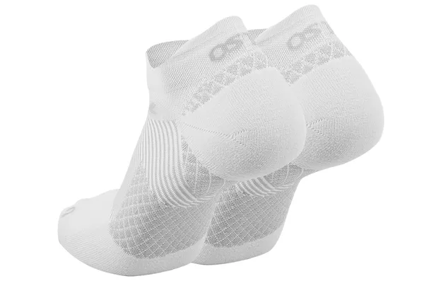 FS4 Plantar Fasciitis - No Show Sock White