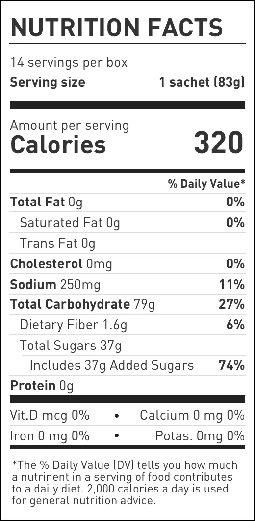 Drink Mix 320 CAF 100